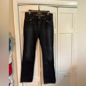 Lucky Brand Women's Dark Blue Jeans
